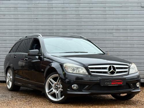 2009 MERCEDES C CLASS 1.6 C180K BLUEEFFICIENCY SPORT AUTO EURO 4 5DR PETROL 93,200 MILES AUTOMATIC... photo