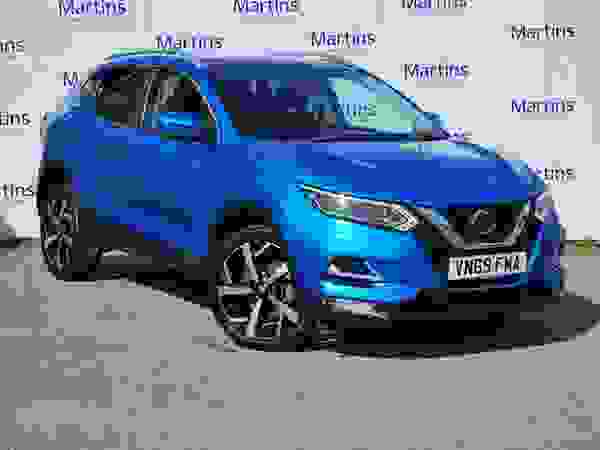 Used 2019 Nissan Qashqai 1.3 DIG-T Tekna DCT Auto Euro 6 (s/s) 5dr Blue at Martins Group