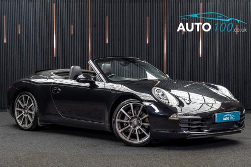 Used 2012 Porsche 911 3.4 991 Carrera PDK Euro 5 (s/s) 2dr Euro 5 Black at Auto100