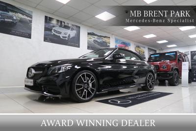 2019 MERCEDES C CLASS 2.0 C300 AMG LINE PREMIUM CABRIOLET G TRONIC EURO 6 S S... photo