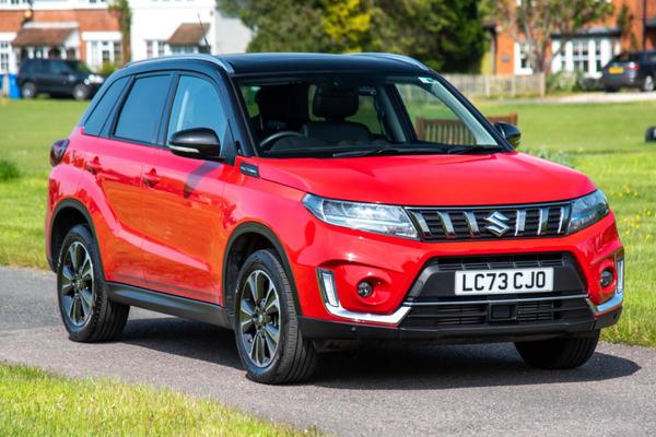 Used 2023 Suzuki Vitara 1.4 Boosterjet MHEV SZ5 Euro 6 (s/s) 5dr Bright Red/Black Roof at Little Wick Green