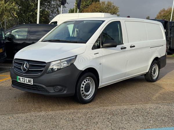 Used 2022 Mercedes-Benz eVito 114 e 41kWh Progressive Auto FWD L2 6dr (LWB) White at MBNI Truck & Van