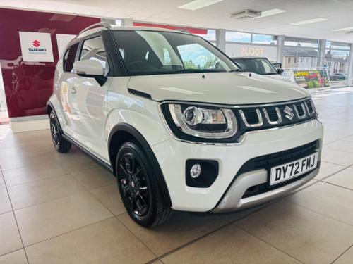 Used 2022 Suzuki Ignis 1.2 Dualjet MHEV SZ5 Euro 6 (s/s) 5dr White at Focus Motor Store