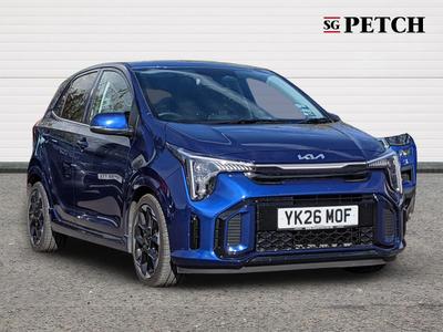 Used 2026 Kia Picanto 1.0 GDi AMT GT-LINE Yacht Blue at Kia Motors UK