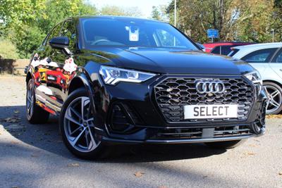 Used 2023 Audi Q3 1.5 TFSI CoD 35 Black Edition Sportback S Tronic Euro 6 (s/s) 5dr at Duckworth Motor Group