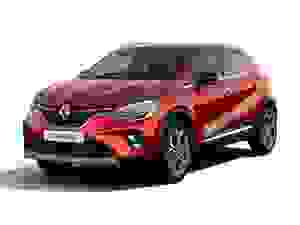  RENAULT CAPTUR Techno TCe 90 MY22 flame red with diamond black roof at Startin Group