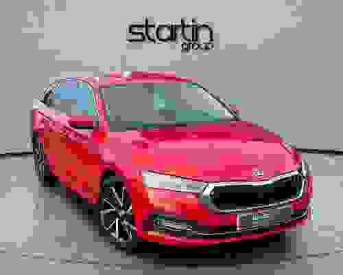 Skoda Octavia Estate 1.4 TSI 150ps SE L iV DSG Red at Startin Group