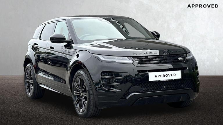 Used 2025 Land Rover Range Rover Evoque D200 Dynamic SE SWB Santorini Black at Roger Young
