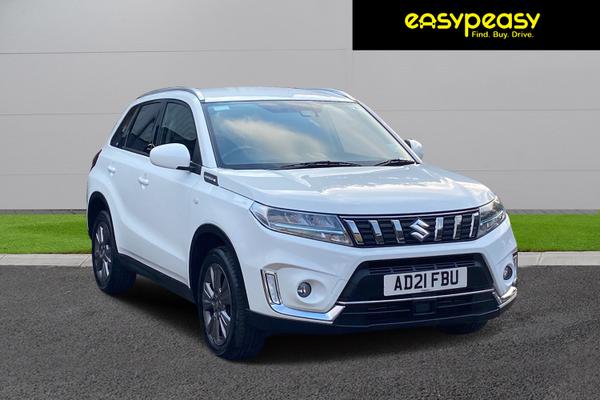 Used 2021 Suzuki VITARA 1.4 Boosterjet 48V Hybrid SZ-T 5dr Auto White at easypeasy