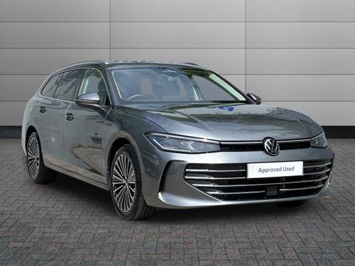 Used 2026 Volkswagen Passat 1.5 eTSI MHEV Elegance DSG Euro 6 (s/s) 5dr Grey at Sinclair Volkswagen