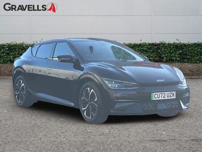 Used 2022 Kia EV6 77.4kWh GT-Line Hatchback 5dr Electric Auto (225 bhp) Black at Gravells