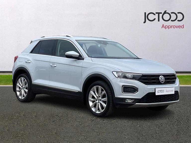 Used 2018 Volkswagen T-Roc 2.0 TSI SEL SUV 5dr Petrol DSG 4Motion Euro 6 (s/s) (190 ps) Silver at JCT600