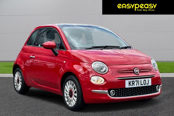 Used 2021 Fiat 500 1.0 Mild Hybrid Red 3dr Red at easypeasy
