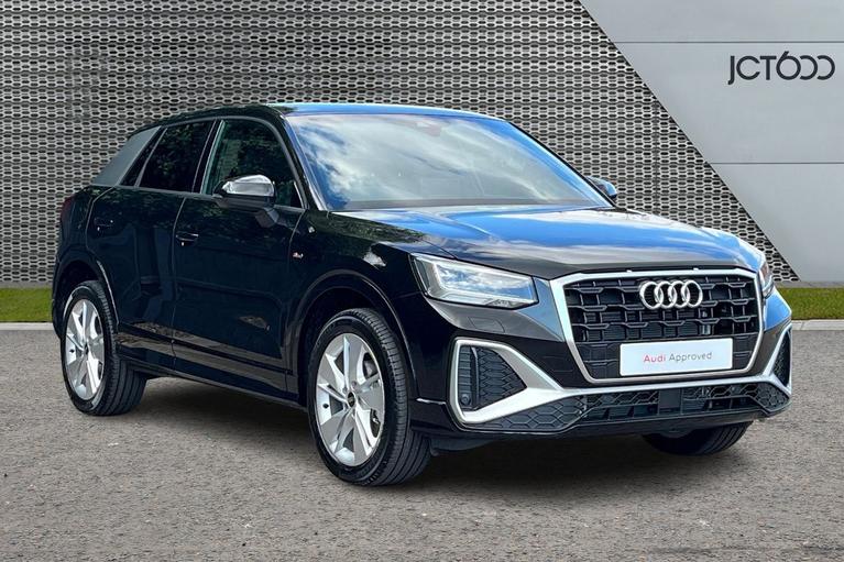 Used 2024 AUDI Q2 S line 35 TFSI 150 PS 6-speed Mythos black at JCT600