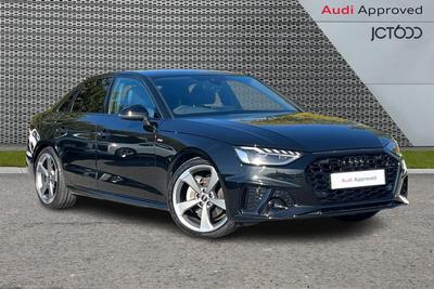 2024 Audi A4 2.0 TFSI 40 Black Edition Saloon 4dr Petrol S Tronic Euro 6 (s/s) (204 ps) at JCT600