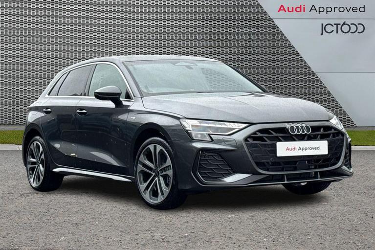 Used 2026 AUDI A3 1.5 TFSIe S line Sportback 5dr Petrol Plug-in Hybrid S Tronic Euro 6 (s/s) 17.9kWh (204 ps) Grey at JCT600