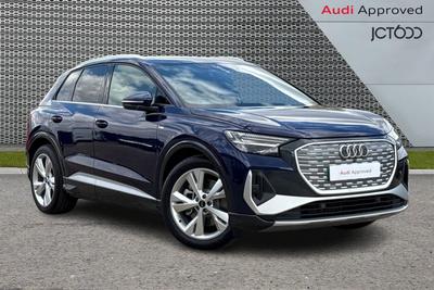 2026 Audi Q4 210kW 45 82kWh S Line 5dr Auto [Leather] at JCT600