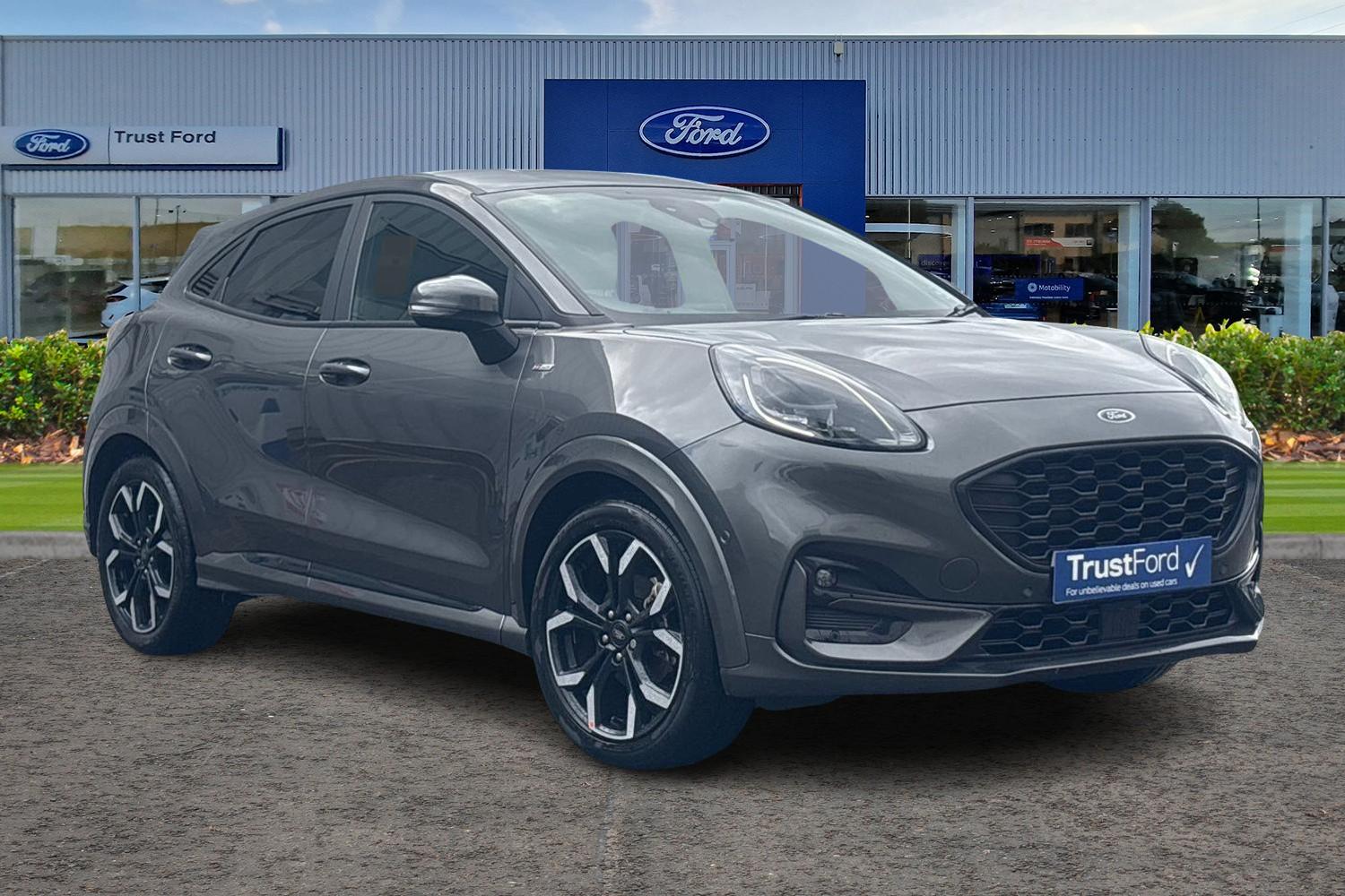 Vignale Ford Puma Mild Hybrid Automatik Magnetic Grey Ford Puma St Line X  155 2024 Ford