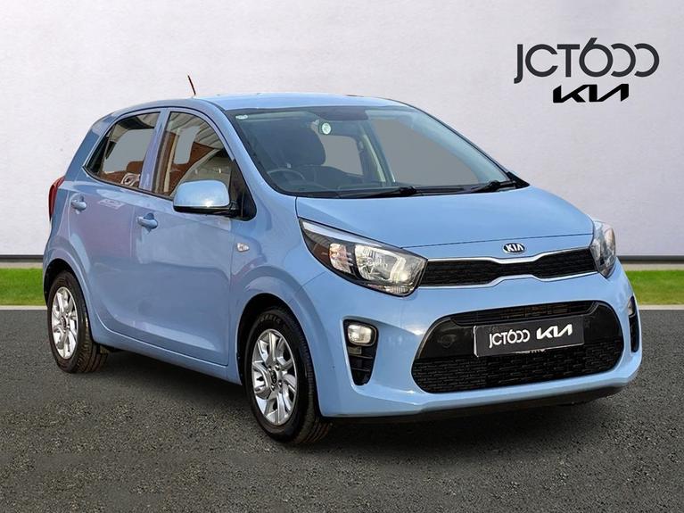 Used 2019 KIA Picanto 1.0 2 Hatchback 5dr Petrol Manual Euro 6 (66 bhp) Blue at JCT600