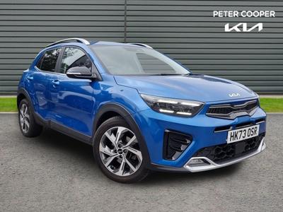 Used 2024 Kia Stonic 1.0 T-GDi ISG GT-LINE Azure Blue at Kia Motors UK