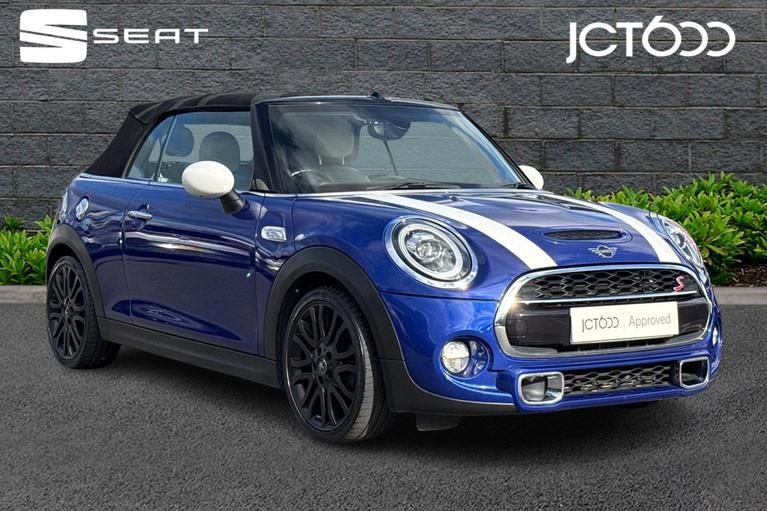 Used 2018 MINI Convertible 2.0 Cooper S 25th Anniversary Convertible 2dr Petrol Steptronic (192 ps) Starlight Blue Metallic at JCT600