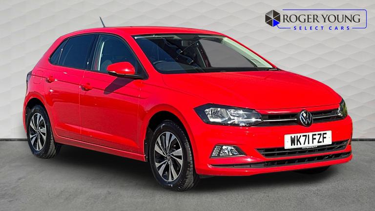 Used 2021 Volkswagen Polo 1.0 TSI Match Red at Roger Young