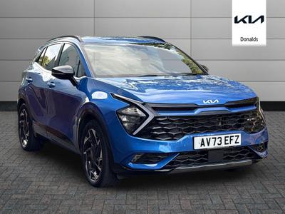 Used 2023 Kia Sportage 1.6 T-GDi ISG 48V GT-LINE Blue Flame at Kia Motors UK