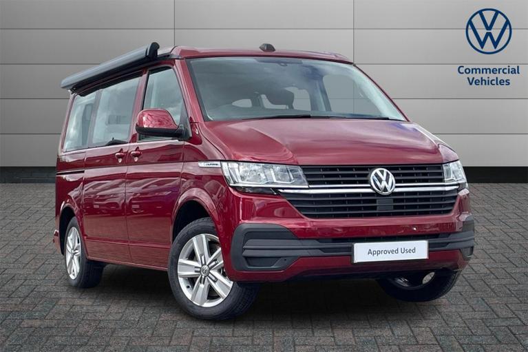 Used 2023 VOLKSWAGEN California Beach Camper SWB 150 PS 2.0 TDI 7sp DSG Camper Van Fortana Red at JCT600