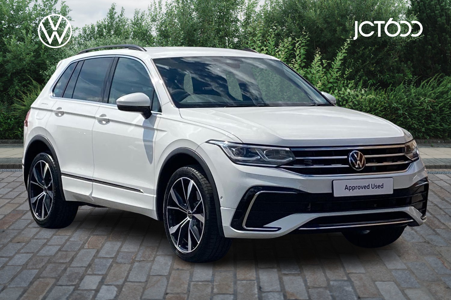 2023 VOLKSWAGEN Tiguan 1.4 TSI eHybrid R-Line 5dr DSG £37,416 10,713 miles  Pure White | JCT600