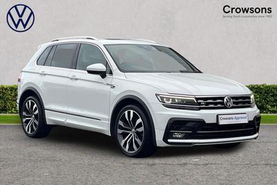 Used 2018 Volkswagen Tiguan 2.0 TDi 190PS 4Motion .R-Line 5dr DSG. FULL LEATHER  SEATS.  SUNROOF. at Crowsons of Spalding