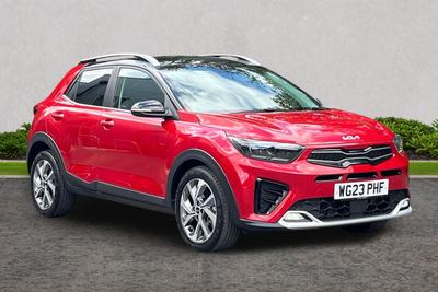 Used 2023 Kia Stonic 1.0 T-GDi ISG 48V GT-LINE S Blaze Red with Black Roof at Kia Motors UK
