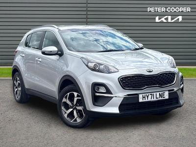 Used 2021 Kia Sportage 1.6 GDi ISG 2 Silver Frost at Kia Motors UK