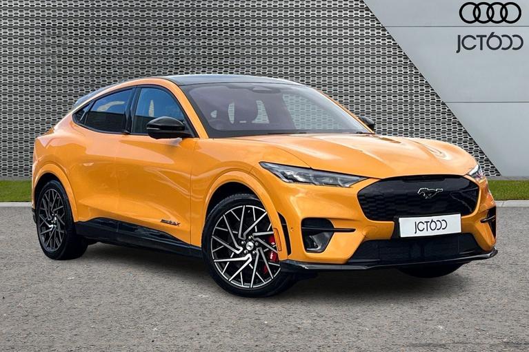 Used 2022 FORD Mustang Mach-E Extended Range 91kWh GT SUV 5dr Electric Automatic AWD (487 ps) Orange at JCT600