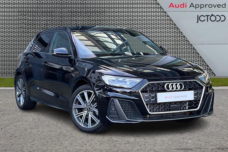 Used 2024 AUDI A1 1.0 TFSI 30 S line Sportback 5dr Petrol Manual Euro 6 (s/s) (116 ps) Black at JCT600