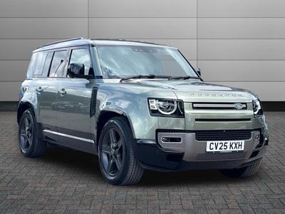 Used 2025 Land Rover Defender 110 2.0 P300e 15.4kWh X-Dynamic SE SUV 5dr Petrol Plug-in Hybrid Auto 4WD Euro 6 (s/s) (300 ps) at Sinclair Direct