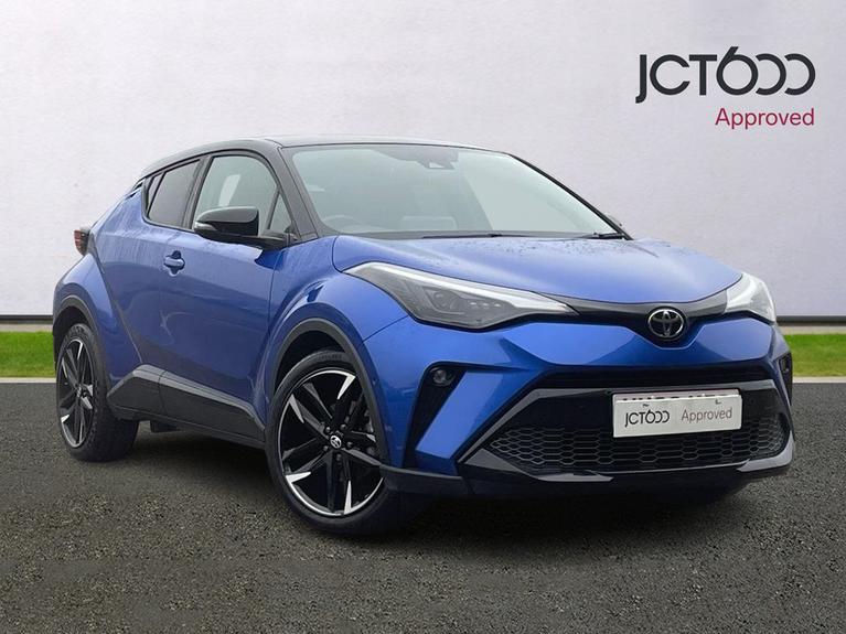 Used 2022 TOYOTA C-Hr 1.8 VVT-h GR SPORT SUV 5dr Petrol Hybrid CVT Euro 6 (s/s) (122 ps) Blue at JCT600