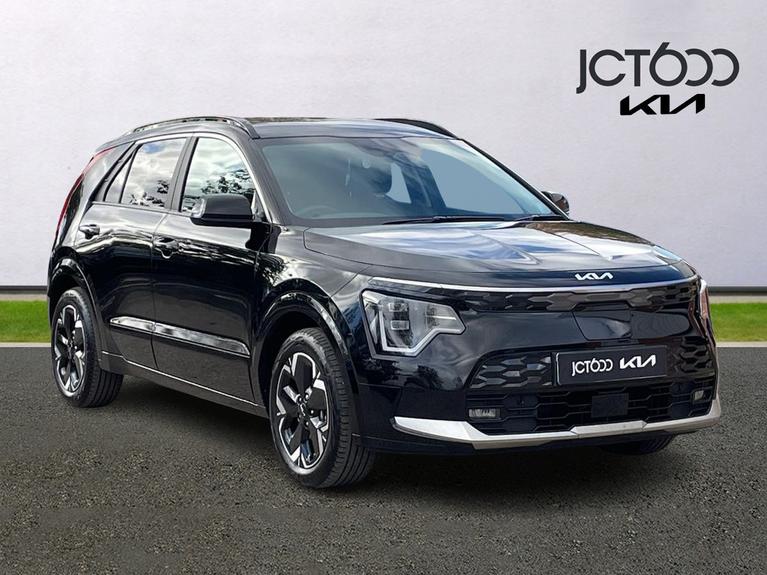 Used 2023 KIA Niro 64.8kWh 3 SUV 5dr Electric Auto (201 bhp) Black at JCT600