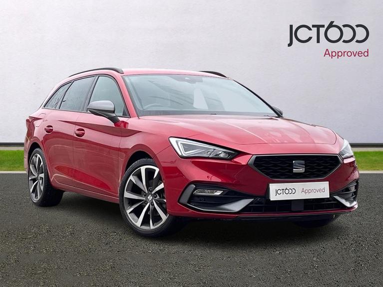 Used 2022 SEAT Leon 1.5 eTSI 150 FR Sport 5dr DSG Red at JCT600