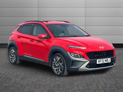 Used 2022 Hyundai KONA 1.6 h-GDi Ultimate SUV 5dr Petrol Hybrid DCT Euro 6 (s/s) (141 ps) at Sinclair Direct