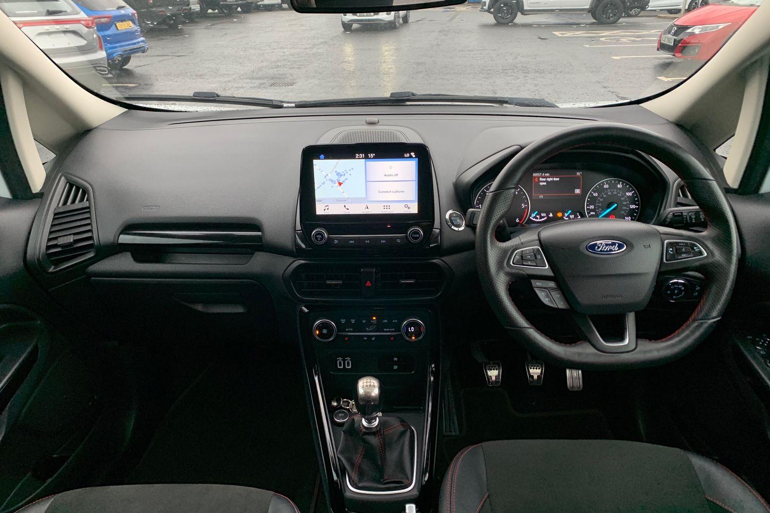 2018 Ford EcoSport 1.5 TDCi 100PS ST-Line in White with 88K + New Timing Belt Fitted - vehicle photo 11 for sale on PureCar