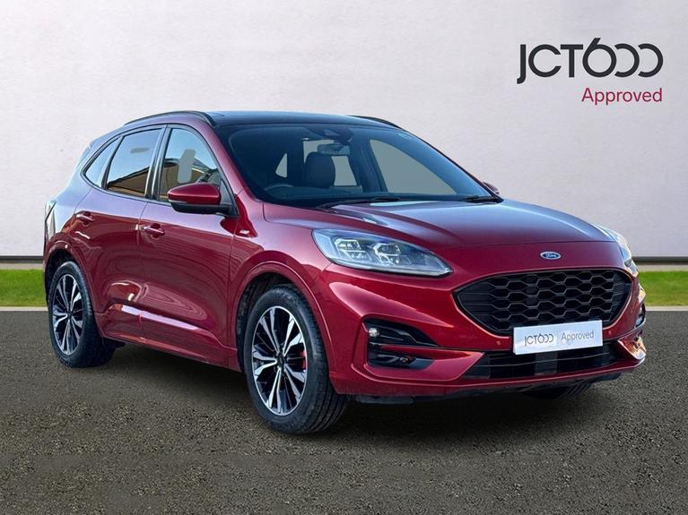 Used 2020 FORD Kuga 1.5 EcoBlue ST-Line X Edition SUV 5dr Diesel Auto Euro 6 (s/s) (120 ps) Red at JCT600