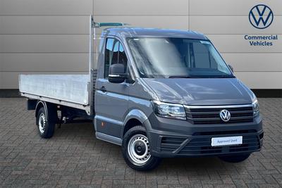 2022 VOLKSWAGEN Crafter 2.0 TDI CR35 Startline Flat Frame Chassis Cab 2dr Diesel Manual FWD LWB Euro 6 (s/s) (Flat Frame) (140 ps) at JCT600