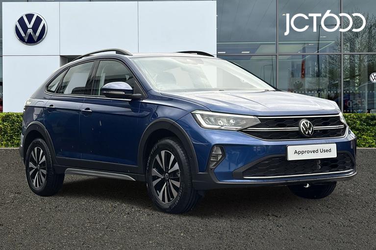 Used 2024 Volkswagen Taigo 1.0 TSI Life SUV 5dr Petrol DSG Euro 6 (s/s) (110 ps) Blue at JCT600