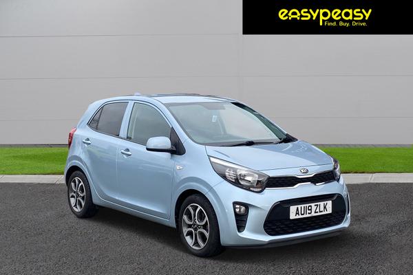 Used 2019 Kia PICANTO 1.0 Wave 5dr Blue at easypeasy