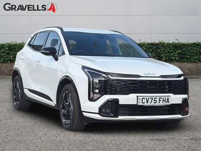 Used 2025 Kia SPORTAGE 1.6 T-GDi GT-Line SUV 5dr Petrol DCT Euro 6 (s/s) (147 bhp) FUSION WHITE at Gravells