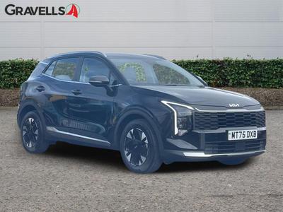 Used 2025 Kia Sportage 1.6 T-GDi MT PURE Phantom Black at Kia Motors UK