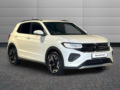 Used 2026 Volkswagen T-Cross 1.0 TSI R-Line Euro 6 (s/s) 5dr White at Sinclair Volkswagen