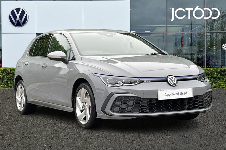 Used 2023 Volkswagen Golf 8 GTE 1.4 TSI 245PS 6-speed DSG Moonstone Grey at JCT600