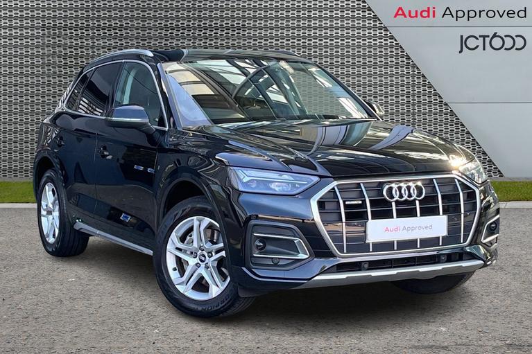 Used 2021 Audi Q5 2.0 TDI 40 Sport SUV 5dr Diesel S Tronic quattro Euro 6 (s/s) (204 ps) Black at JCT600