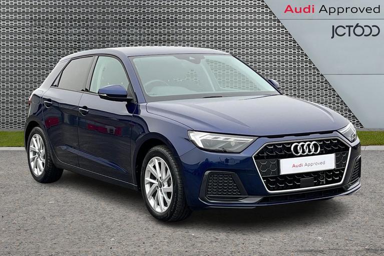 Used 2023 AUDI A1 1.0 TFSI 30 Sport Sportback 5dr Petrol Manual Euro 6 (s/s) (110 ps) Navarra Blue Metallic at JCT600